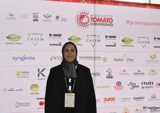 Siham Zahidi, co-founder of GreenSmile, organizer of the Morocco Tomato Conference 