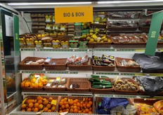 The organic section has been placed in refrigeration